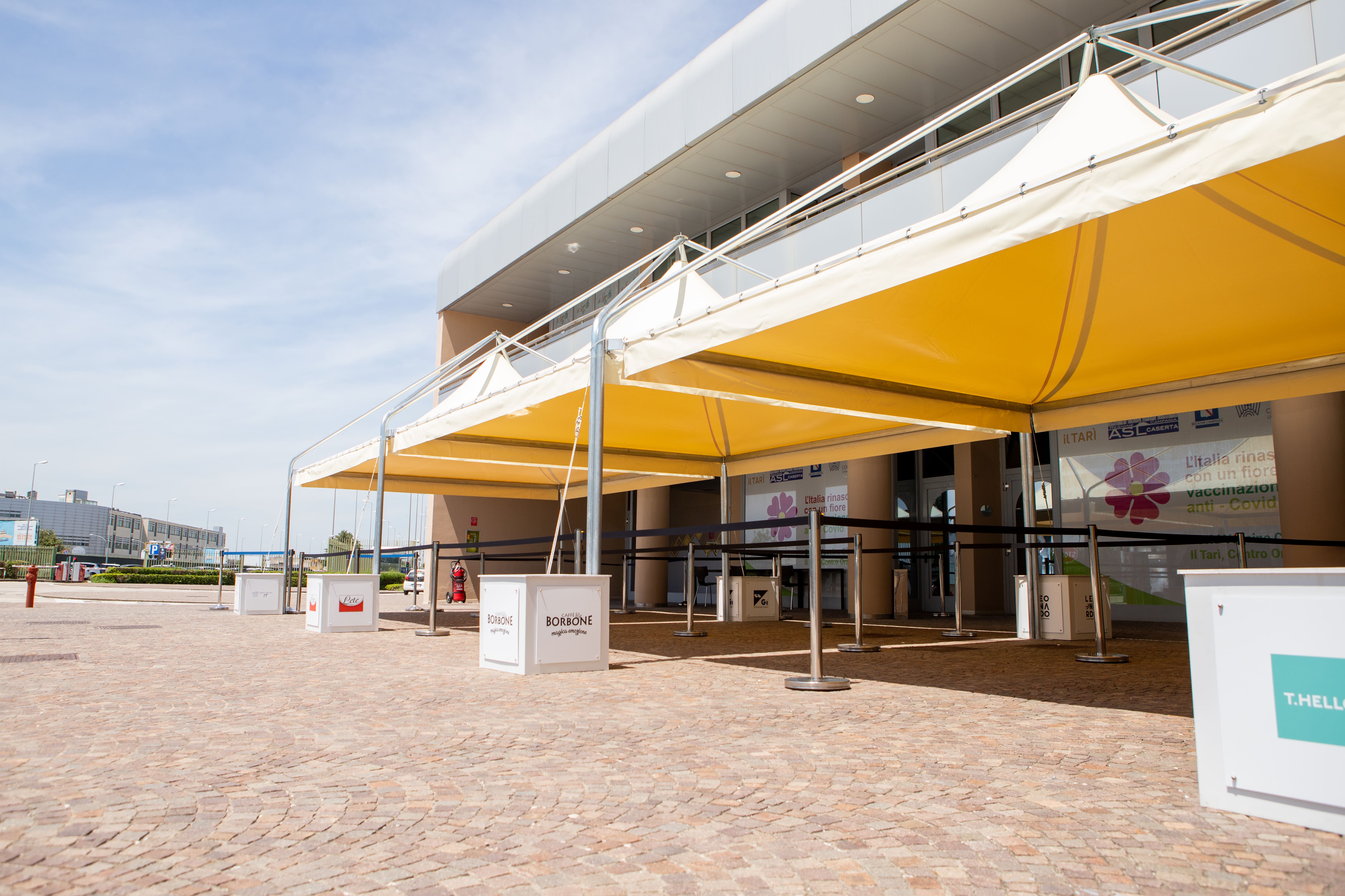 Al Tar� di Marcianise l'Hub vaccinale